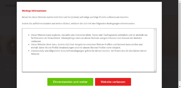 40PlusFlirtAbenteuer.com Erfahrungen