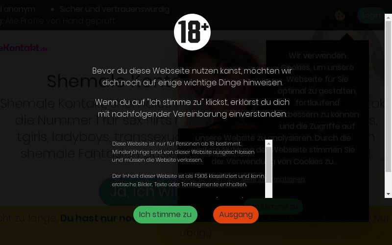 ShemaleKontakt.de Erfahrungen