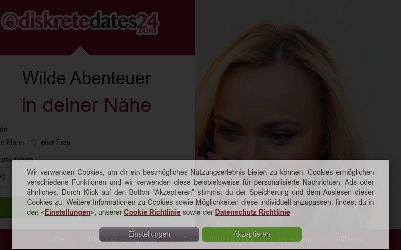 DiskreteDates24.com Erfahrungen