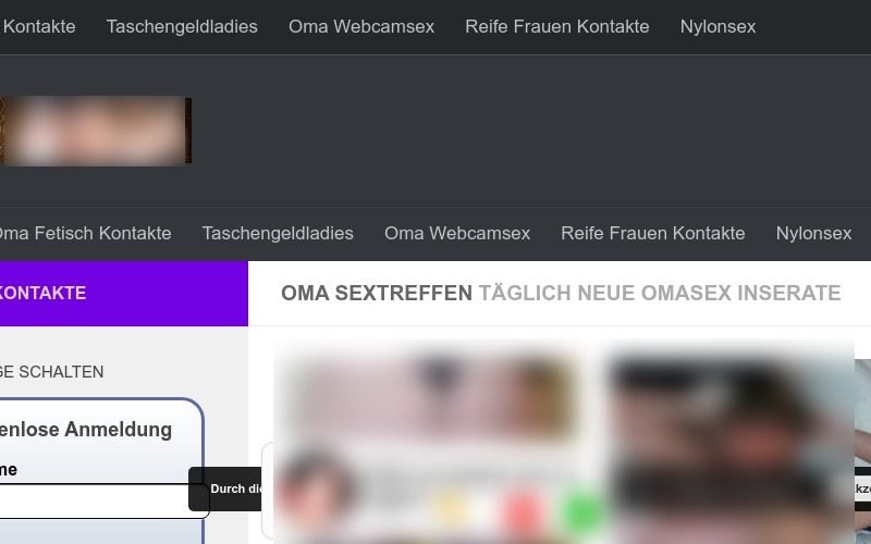 OmaSexTreffen.com Erfahrungen