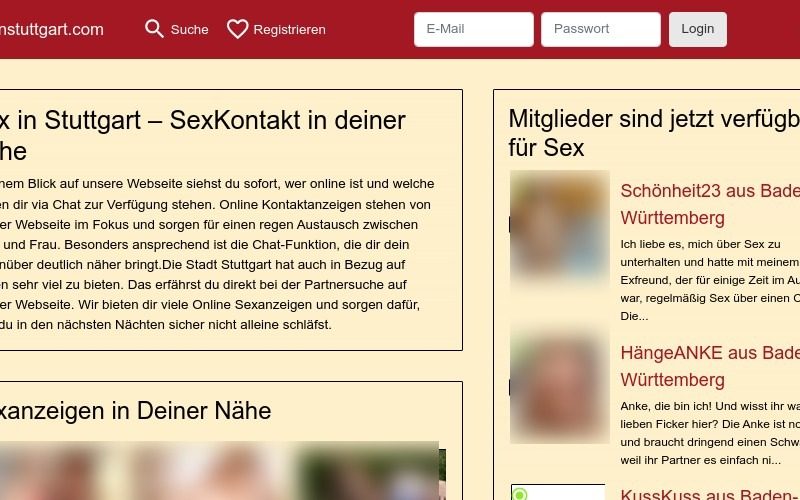 SexInStuttgart.com Erfahrungen