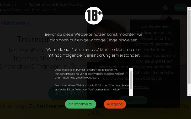 TransenKontakte.at Erfahrungen